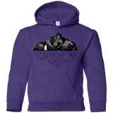 Sweatshirts Purple / YS Bear Reflection Youth Hoodie