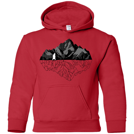 Sweatshirts Red / YS Bear Reflection Youth Hoodie