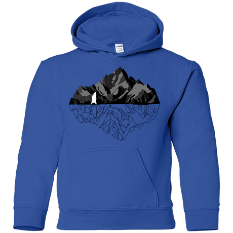 Sweatshirts Royal / YS Bear Reflection Youth Hoodie