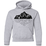 Sweatshirts Sport Grey / YS Bear Reflection Youth Hoodie