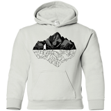 Sweatshirts White / YS Bear Reflection Youth Hoodie