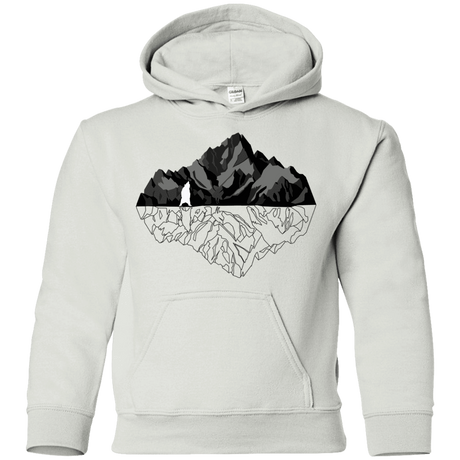 Sweatshirts White / YS Bear Reflection Youth Hoodie
