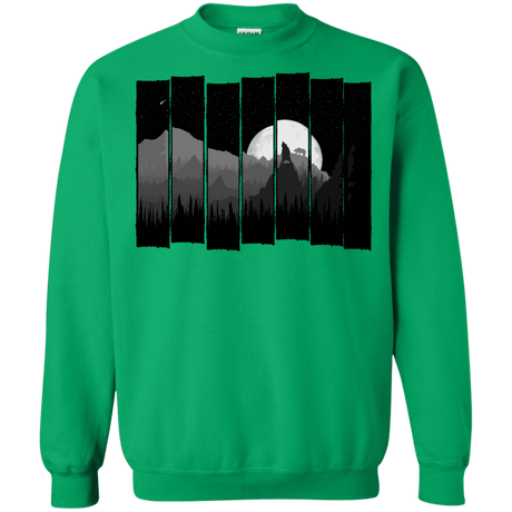 Sweatshirts Irish Green / S Bear Slats Crewneck Sweatshirt