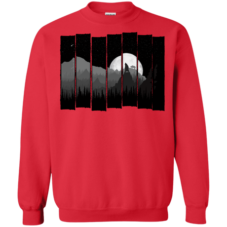 Sweatshirts Red / S Bear Slats Crewneck Sweatshirt