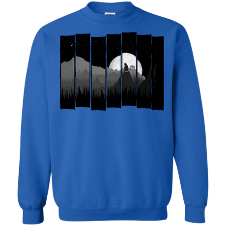 Sweatshirts Royal / S Bear Slats Crewneck Sweatshirt