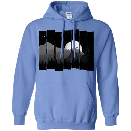 Sweatshirts Carolina Blue / S Bear Slats Pullover Hoodie