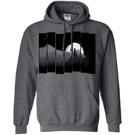 Sweatshirts Dark Heather / S Bear Slats Pullover Hoodie