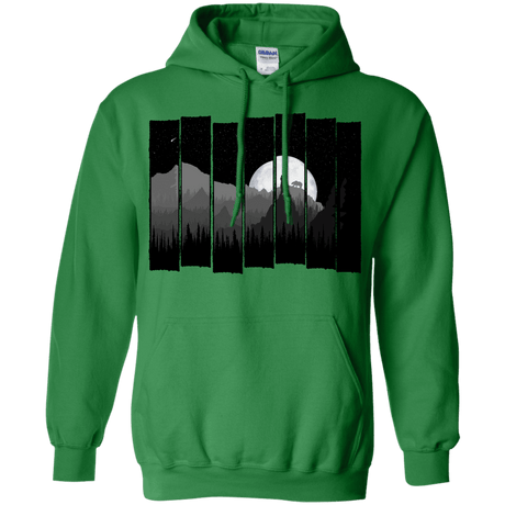 Sweatshirts Irish Green / S Bear Slats Pullover Hoodie