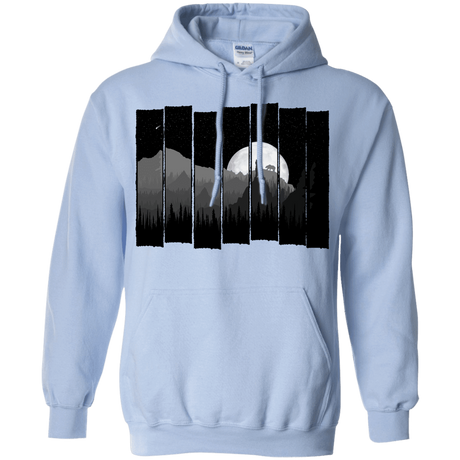 Sweatshirts Light Blue / S Bear Slats Pullover Hoodie