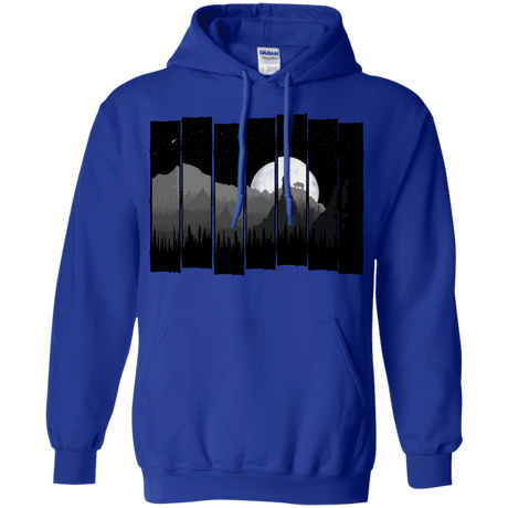 Sweatshirts Royal / S Bear Slats Pullover Hoodie