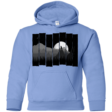 Sweatshirts Carolina Blue / YS Bear Slats Youth Hoodie