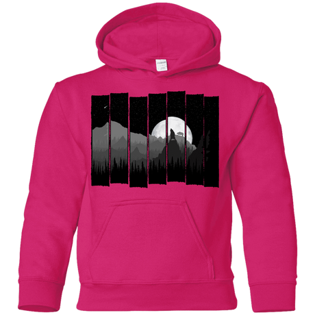 Sweatshirts Heliconia / YS Bear Slats Youth Hoodie