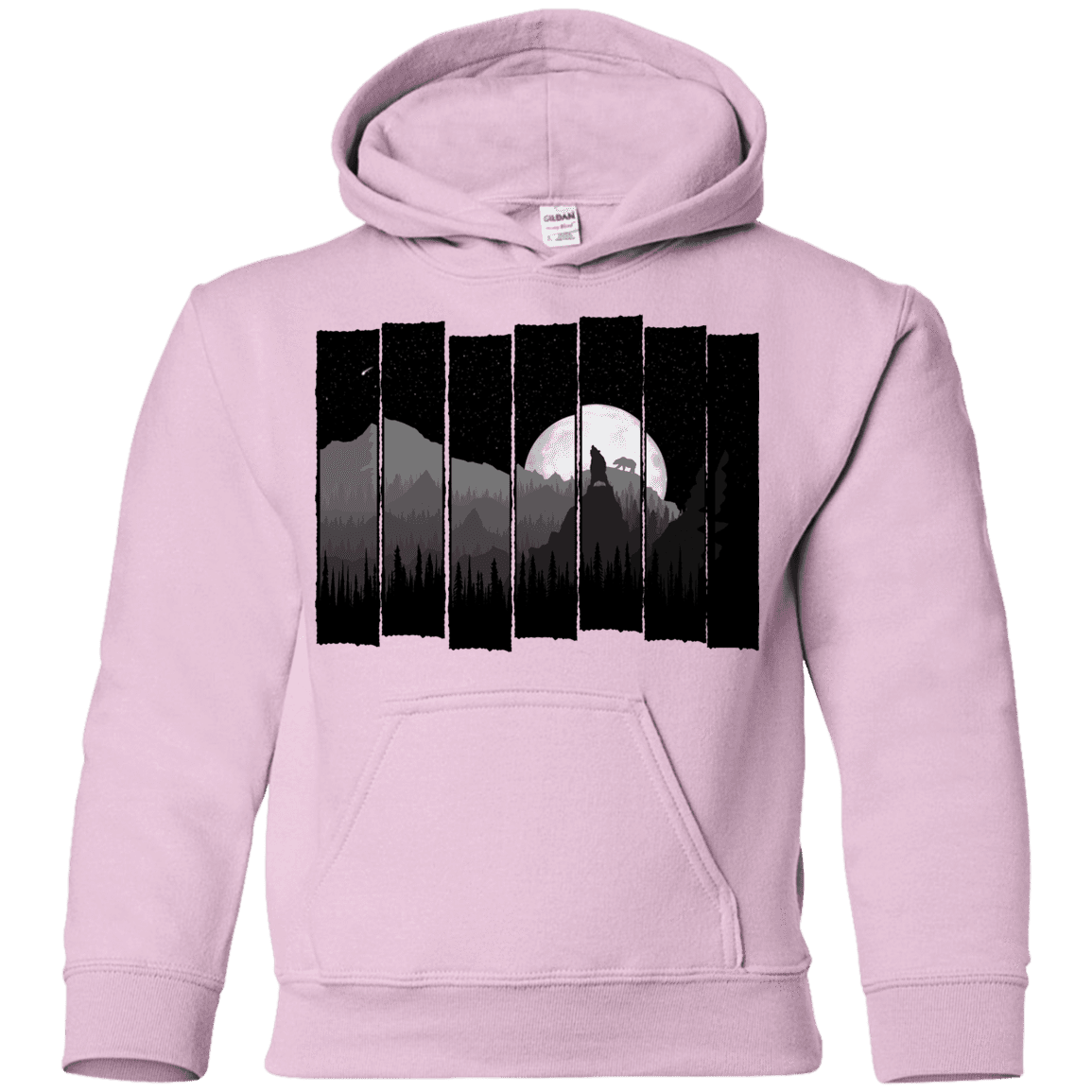Sweatshirts Light Pink / YS Bear Slats Youth Hoodie