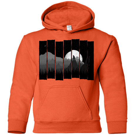 Sweatshirts Orange / YS Bear Slats Youth Hoodie
