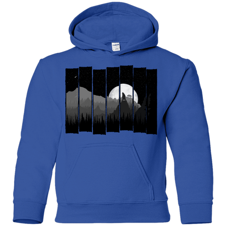 Sweatshirts Royal / YS Bear Slats Youth Hoodie