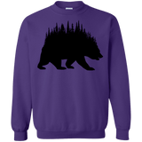 Sweatshirts Purple / S Bears Home Crewneck Sweatshirt