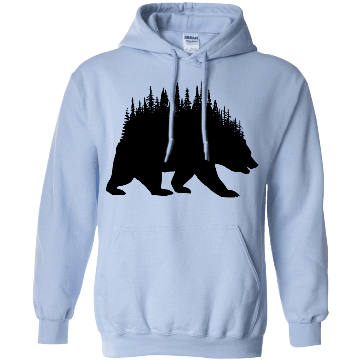 Sweatshirts Light Blue / S Bears Home Pullover Hoodie