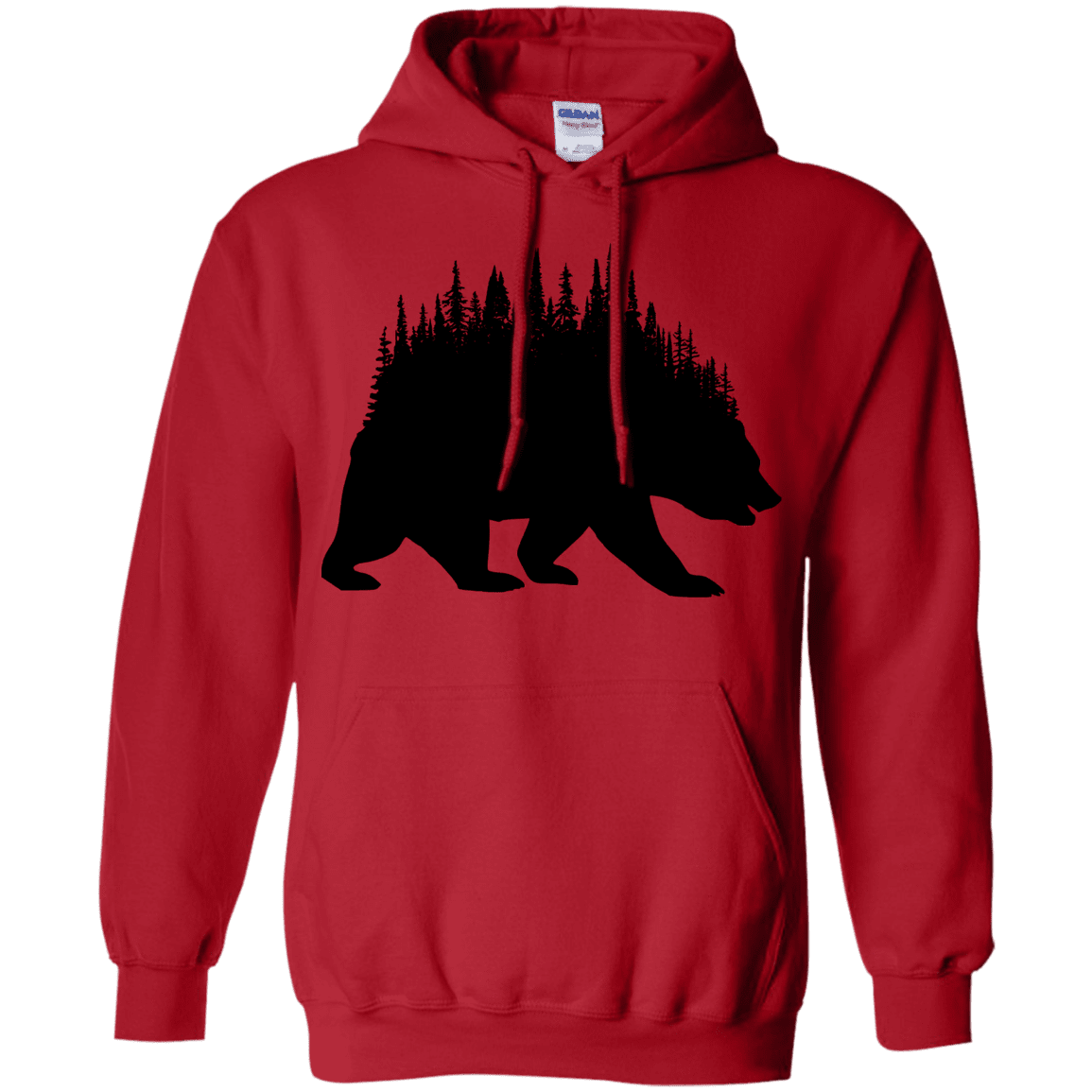 Sweatshirts Red / S Bears Home Pullover Hoodie