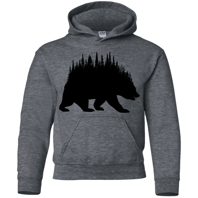 Sweatshirts Dark Heather / YS Bears Home Youth Hoodie