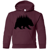 Sweatshirts Maroon / YS Bears Home Youth Hoodie