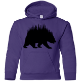 Sweatshirts Purple / YS Bears Home Youth Hoodie