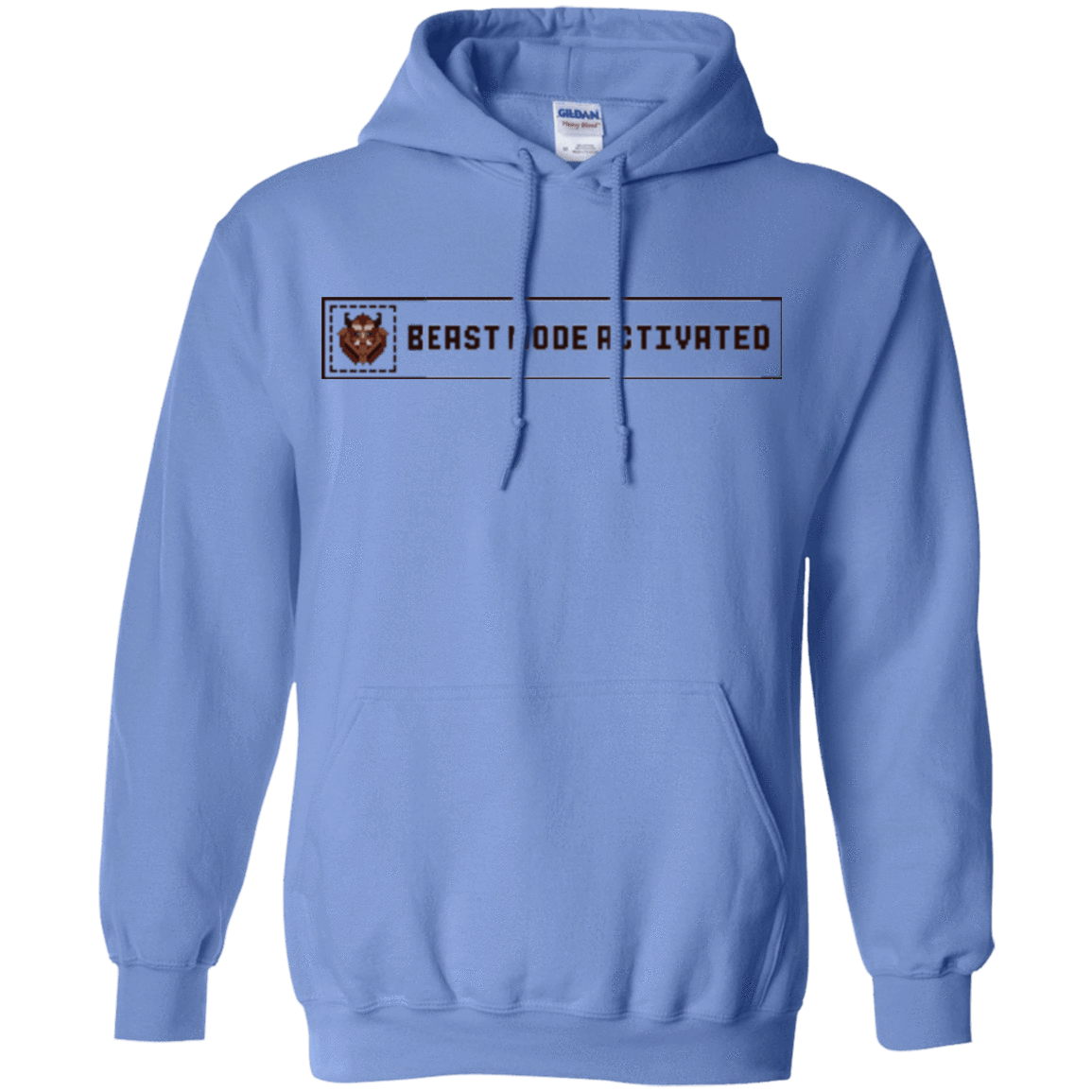 Sweatshirts Carolina Blue / Small Beast Mode Activated Pullover Hoodie