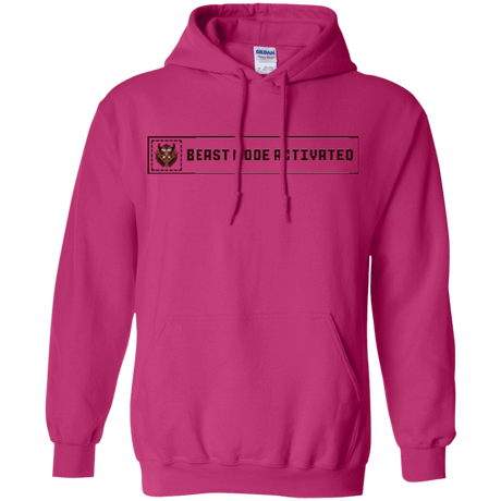 Sweatshirts Heliconia / Small Beast Mode Activated Pullover Hoodie