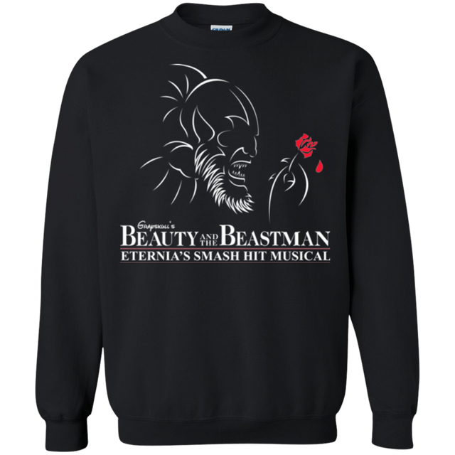Sweatshirts Black / Small Beauty and the Beastman Crewneck Sweatshirt