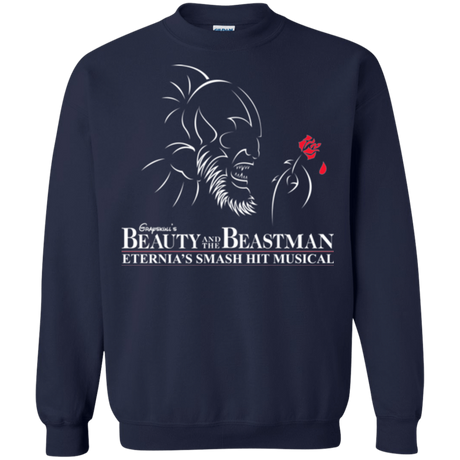 Sweatshirts Navy / Small Beauty and the Beastman Crewneck Sweatshirt