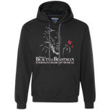Sweatshirts Black / Small Beauty and the Beastman Premium Fleece Hoodie