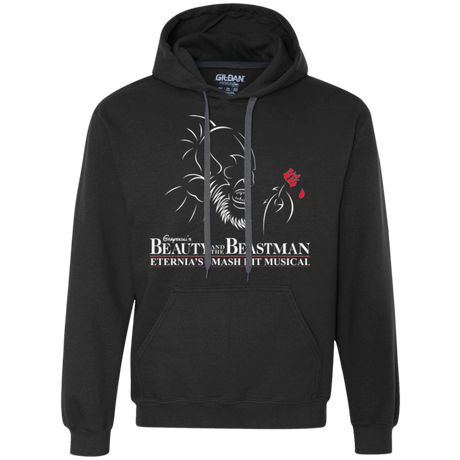 Sweatshirts Black / Small Beauty and the Beastman Premium Fleece Hoodie