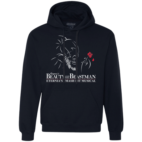 Sweatshirts Navy / Small Beauty and the Beastman Premium Fleece Hoodie