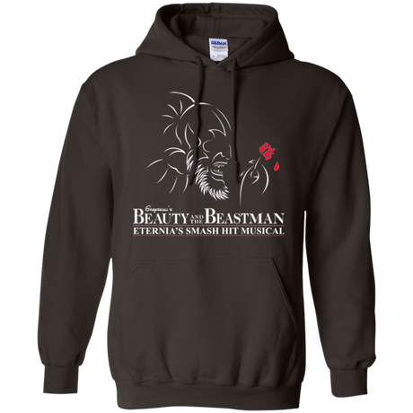 Sweatshirts Dark Chocolate / Small Beauty and the Beastman Pullover Hoodie