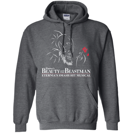 Sweatshirts Dark Heather / Small Beauty and the Beastman Pullover Hoodie