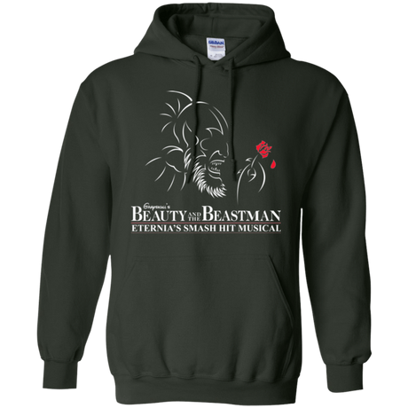 Sweatshirts Forest Green / Small Beauty and the Beastman Pullover Hoodie