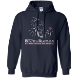 Sweatshirts Navy / Small Beauty and the Beastman Pullover Hoodie