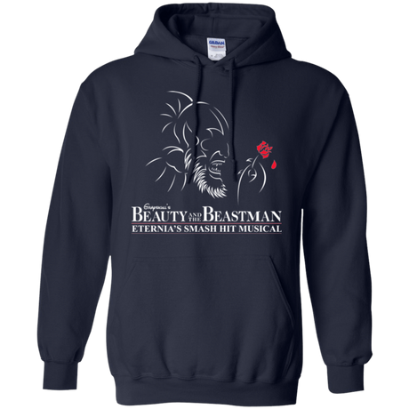 Sweatshirts Navy / Small Beauty and the Beastman Pullover Hoodie