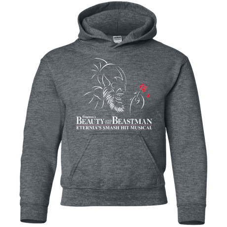 Sweatshirts Dark Heather / YS Beauty and the Beastman Youth Hoodie