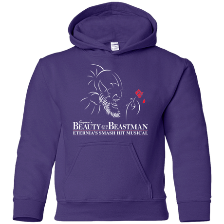 Sweatshirts Purple / YS Beauty and the Beastman Youth Hoodie