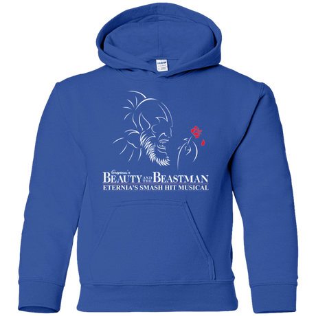 Sweatshirts Royal / YS Beauty and the Beastman Youth Hoodie