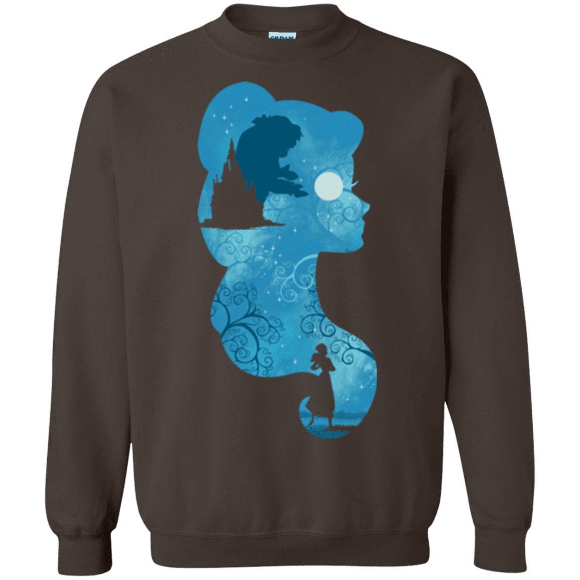 Sweatshirts Dark Chocolate / S Beauty Portrait Crewneck Sweatshirt
