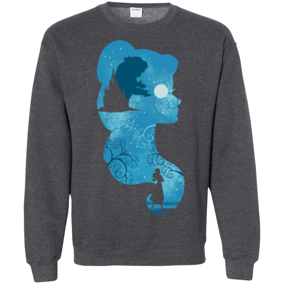 Sweatshirts Dark Heather / S Beauty Portrait Crewneck Sweatshirt