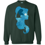 Sweatshirts Forest Green / S Beauty Portrait Crewneck Sweatshirt