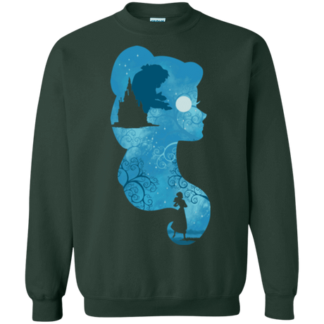 Sweatshirts Forest Green / S Beauty Portrait Crewneck Sweatshirt