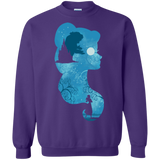 Sweatshirts Purple / S Beauty Portrait Crewneck Sweatshirt