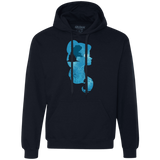 Sweatshirts Navy / S Beauty Portrait Premium Fleece Hoodie