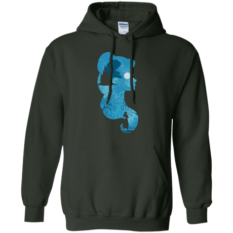 Sweatshirts Forest Green / S Beauty Portrait Pullover Hoodie