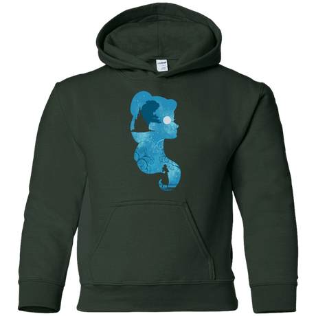 Sweatshirts Forest Green / YS Beauty Portrait Youth Hoodie