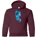Sweatshirts Maroon / YS Beauty Portrait Youth Hoodie