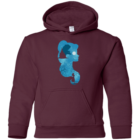 Sweatshirts Maroon / YS Beauty Portrait Youth Hoodie